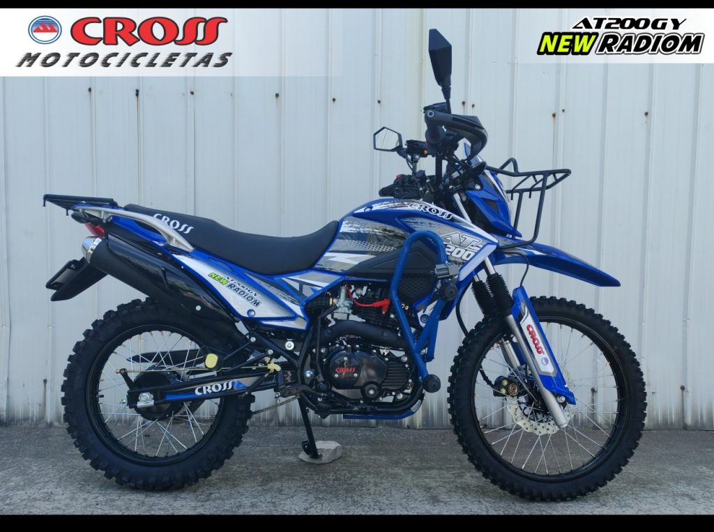 new radiom moto azul